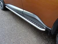 Пороги с площадкой 42,4 мм для Nissan Murano 2016-