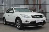 Пороги труба d42 INFINITI QX 50 2014-2016