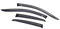 Дефлекторы боковых окон Chevrolet Lacetti (Шевроле Лачети) Sedan (2004-) (темный) 4дв