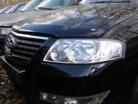 Дефлектор капота Nissan Almera (Ниссан Альмера) Классик (2005-) (темный)