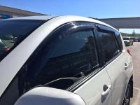 Дефлекторы боковых окон Toyota RAV4 (Тойота РАВ4) (2006-)/(2010-2013 короткая база) (4шт.) (темный)