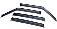 Дефлекторы боковых окон Kia Soul (Киа Соул) (2014-) (4шт.) (темн)