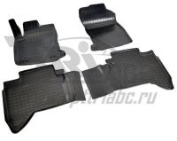 Автомобильные коврики Норпласт для Toyota Hilux (2015-), полиуретановые