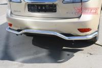 Защита заднего бампера "волна" d 60 Lexus RX III 350 (2009-2012)
