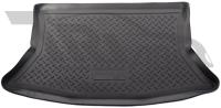 Автомобильный коврик багажника Норпласт для Лада Калина Хэтчбек (2004-), полиуретановый