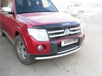 Защита переднего бампера d76/42 MITSUBISHI Pajero 4 2006-2011