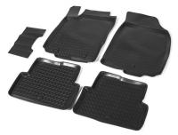 Автомобильные коврики Rival для Subaru Forester V (SK) 2018-н.в., полиуретан, с крепежом, с перемычкой, 5 шт., 15401003
