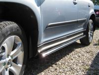 Пороги труба овал d75*42 SKODA Yeti 2009-2012