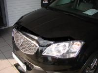 Дефлектор капота Ssang Yong Actyon (Ссанг Йонг Актион) (2010-2013) (темн.)
