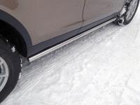 Пороги труба 60,3 мм для Land Rover Discovery Sport 2015-