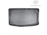 Автомобильный коврик багажника Норпласт для Hyundai i20 (2009-), полиуретановый