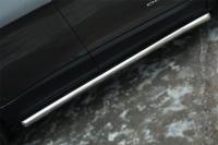 Пороги труба d63 (секции) JEEP Cherokee 2014-