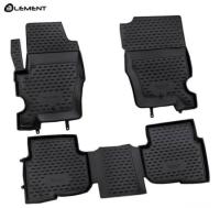 Автомобильные коврики element в салон LAND ROVER Discovery 4 2010-2014 4 шт. (полиуретан)