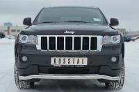 Защита переднего бампера d63 волна (секции) JEEP Grand Cherokee 2012