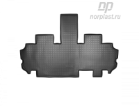 Автомобильные коврики Норпласт для Peugeot Traveller Business Long (2018) (3-ий ряд), полиуретановые