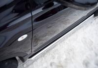 Пороги труба d63 (вариант 1) NISSAN Qashqai 2010-2013