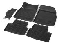 Автомобильные коврики Rival для Chevrolet Cruze седан, хэтчбек, универсал 2009-н.в., полиуретан, с крепежом, с перемычкой, 5 шт., 11003001