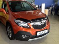 Дефлектор капота Opel Mokka (2012-) (темные)