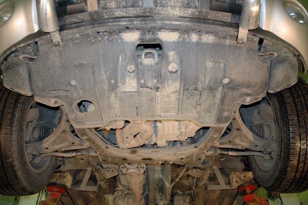 Фото Защита Альфеко для картера двигателя и кпп Hyundai IX 55 (V-все, 2007-)