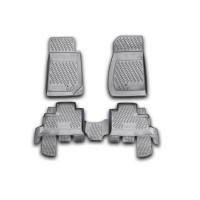 Автомобильные коврики element в салон JEEP Wrangler 4 doors 2007- 4 шт. (полиуретан)