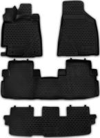Автомобильные коврики element 3D в салон TOYOTA Highlander, 2010-2014 4 шт. (полиуретан)