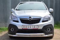 Защита переднего бампера d63 (секции) d63 (секции) OPEL MOKKA 2013-