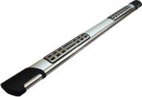 Пороги алюминиевые (Emerald silver ) Skoda Kodiaq (2017-)