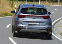 Защита заднего бампера d57 уголки для KIA Sportage 2018-, GT-Line