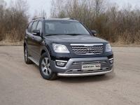 Защита передняя нижняя 76,1 мм для Kia Mohave 2017-