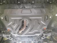 Защита Альфеко для картера двигателя и кпп Toyota Rav4 (2012-, V-2.5)