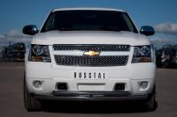 Защита переднего бампера d76/63 CHEVROLET Tahoe 2012-2014