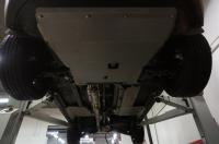 Алюминиевая защита днища (3 части) KIA Sportage (2010 по наст.)