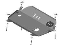 Защита алюминиевая Мотодор Toyota Highlander  2014-2020