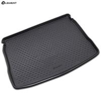 Автомобильные коврики element в багажник для VW Golf VI 2008-2012, хб. полноразменое колесо (полиуретан)