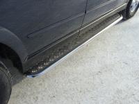 Пороги с площадкой 42,4 мм для SsangYong Kyron 2 2007-