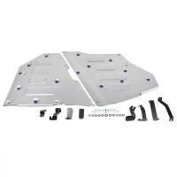 Защита топливного бака Rival для Volkswagen Teramont 4WD 2018-н.в., алюминий 4 мм, с крепежом, 333.5862.1