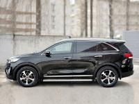 Пороги труба d63 (вариант 1) KIA SORENTO PRIME CRDI 2015-2018