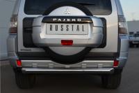 Защита заднего бампера d76 (дуга) MITSUBISHI Pajero 4 2012-2014