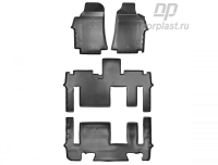 Автомобильные коврики Норпласт для Hyundai H1 (2018) (4 шт., 3 ряда)