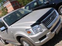 Дефлектор капота Ford Explorer (2006-2010) (темный)
