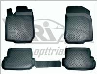 Автомобильные коврики Норпласт для Volvo XC90 3D (2015-) (5 мест), полиуретановые