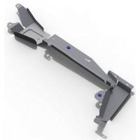 Защита трубок кондиционера Rival для Ford Explorer 2015-н.в., алюминий 4 мм, с крепежом, 333.1868.1