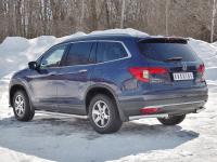Защита заднего бампера уголки d63 секции HONDA PILOT 2016-
