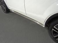 Пороги труба 60,3 мм для Lifan X60 2017-