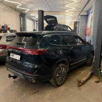 Фаркоп BERG (Россия) «быстросъемный под квадрат» для Chery Tiggo 8 Pro I (2023-) «рестайлинг»
