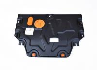 Защита Альфеко для картера двигателя и кпп Kia Picanto (V-все, 2017-)