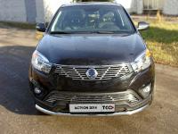 Решетка радиатора нижняя 12 мм для SsangYong Actyon 2014-
