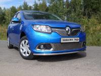 Защита передняя нижняя 42,4 мм для Renault Sandero (5S) 2014-2018