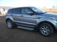 Пороги алюминиевые (Sapphire Silver) Land Rover Evoque (2011-) кроме к-ции Dynamic