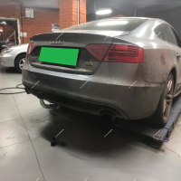 Фаркоп Galia (Словакия) «быстросъемный» для Audi A5 I «8T» (2007-2016) "купе/ лифтбек (Sportback)"